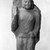  <em>Standing Buddha</em>, 2nd century C.E. Sandstone, 13 1/4 x 6 3/4 in. (33.7 x 17.1 cm). Brooklyn Museum, Gift of Dr. Bertram H. Schaffner, 79.281. Creative Commons-BY (Photo: Brooklyn Museum, 79.281_bw.jpg)