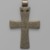 Amhara. <em>Pendant Cross</em>, 19th or 20th century. Silver, 1 7/8 x 1 3/16 in. (4.8 x 3.0 cm). Brooklyn Museum, Gift of George V. Corinaldi Jr., 79.72.14. Creative Commons-BY (Photo: Brooklyn Museum, 79.72.14_front_PS6.jpg)