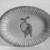 American. <em>Oval Platter</em>, ca.1935. Earthenware, 11 3/4 × 8 5/8 in. (29.8 × 21.9 cm). Brooklyn Museum, Gift of Toussaint King, 79.77. Creative Commons-BY (Photo: Brooklyn Museum, 79.77_bw.jpg)