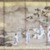 Attributed to Kano Tsunenobu (Japanese, 1636-1713). <em>Hsi Wan Mu and Tung Fang-So</em>, ca. 1710. Pair of six-panel screens, ink and color on paper, 23 1/4 x 55 in. (59.1 x 139.7 cm). Brooklyn Museum, Gift of Dr. John Fleming, 80.258a-b. Creative Commons-BY (Photo: Brooklyn Museum, 80.258a-b_right_transp4159.jpg)