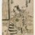 Utagawa Toyomaru (Japanese, active 1785-1797). <em>Actor Dancing the Fox Dance</em>, ca. 1780. Color woodblock print on paper, 11 1/8 x 5 3/8 in. (28.3 x 13.7 cm). Brooklyn Museum, Gift of Dr. William E. Harkins, 80.264.2 (Photo: Brooklyn Museum, 80.264.2_print_IMLS_SL2.jpg)