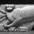  <em>The Goddess Mafdet (?)</em>, 3rd century B.C.E. Limestone, 11 x 16 1/8 x 3 3/4 in. (28 x 41 x 9.5 cm). Brooklyn Museum, Gift of the Egyptian Antiquities Organization, 80.7.7. Creative Commons-BY (Photo: Brooklyn Museum, 80.7.7_negB_bw_IMLS.jpg)