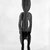  <em>Male Ancestor Figure</em>. Wood, 77 inches (195.6 cm.). Brooklyn Museum, Gift of Mrs. Melville W. Hall, 81.164.5. Creative Commons-BY (Photo: Brooklyn Museum, 81.164.5_back_bw.jpg)