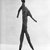  <em>Clan Figure (kakame)</em>. Wood, 78 inches (198.1 cm.). Brooklyn Museum, Gift of Mrs. Melville W. Hall, 81.164.6. Creative Commons-BY (Photo: Brooklyn Museum, 81.164.6_back_bw.jpg)