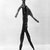  <em>Clan Figure (kakame)</em>. Wood, 78 inches (198.1 cm.). Brooklyn Museum, Gift of Mrs. Melville W. Hall, 81.164.6. Creative Commons-BY (Photo: Brooklyn Museum, 81.164.6_front_bw.jpg)