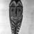 Warasei. <em>Mindja Carving</em>, early 20th century. Wood, pigment, 53 x 17 1/4 x 2 1/2 in. (134.6 x 43.8 x 6.4 cm). Brooklyn Museum, Gift of Mrs. Melville W. Hall, 81.164.7. Creative Commons-BY (Photo: Brooklyn Museum, 81.164.7_bw.jpg)