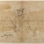 Indian. <em>Elephants Fighting</em>, mid 18th century. Ink on paper, sheet: 21 1/4 x 18 3/8 in.  (54.0 x 46.7 cm). Brooklyn Museum, Gift of Bernice and Robert Dickes, 81.188.3 (Photo: Brooklyn Museum, 81.188.3_IMLS_PS4.jpg)