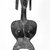 Bamana. <em>Marionette Figure Headdress</em>, late 19th-early 20th century. Wood, metal, 31 1/4 x 9 3/4 x 9 in. (79.4 x 24.8 x 22.9 cm). Brooklyn Museum, Gift of Dr. and Mrs. Robert A. Mandelbaum, 81.1. Creative Commons-BY (Photo: Brooklyn Museum, 81.1_front_bw.jpg)