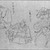  <em>Three Figures</em>, 19th-20th century. Brush sketch, ink on paper, Image: 9 1/2 x 14 1/2 in. (24.1 x 36.8 cm). Brooklyn Museum, Gift of Dr. Jack Hentel, 81.204.14 (Photo: Brooklyn Museum, 81.204.14_bw_IMLS.jpg)