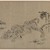  <em>Tiger and Bamboo</em>, 19th century. Brush sketch, ink on paper, Image: 9 3/4 x 13 3/4 in. (24.8 x 34.9 cm). Brooklyn Museum, Gift of Dr. Jack Hentel, 81.204.20 (Photo: Brooklyn Museum, 81.204.20_IMLS_PS3.jpg)