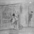  <em>Man Worshipping at Ancestral Shrine</em>, 18th century. Ink on silk, Image: 10 5/8 x 12 3/4 in. (27 x 32.4 cm). Brooklyn Museum, Gift of Dr. Jack Hentel, 81.204.26 (Photo: Brooklyn Museum, 81.204.26_bw_IMLS.jpg)