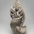  <em>Sawankhalok Roof Tile Finial</em>, 14th century. ceramic, overall: 21 1/6 x 7 11/16 x 8 1/4 in. (53.5 x 19.5 x 21 cm). Brooklyn Museum, Gift of Dr. Joel Canter, 81.278.1. Creative Commons-BY (Photo: Brooklyn Museum, 81.278.1_ledge_PS11.jpg)