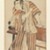Katsukawa Shunsho (Japanese, 1726-1793). <em>Onoe Matsusuke</em>, ca. 1780. Color woodblock print on paper, 12 1/2 x 5 3/4 in. (31.8 x 14.6 cm). Brooklyn Museum, Gift of Mr. and Mrs. Peter P. Pessutti, 81.297.12 (Photo: Brooklyn Museum, 81.297.12_IMLS_PS3.jpg)