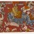 Indian. <em>Battle Scene from a Bhagavata Purana Series</em>, ca. 1625-1650. Opaque watercolor and gold on thin paper, sheet: 4 3/4 x 8 3/4 in.  (12.1 x 22.2 cm). Brooklyn Museum, Gift of Dr. and Mrs. Kenneth X. Robbins, 81.298 (Photo: Brooklyn Museum, 81.298_verso_IMLS_PS4.jpg)
