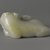  <em>Tiger and Cub</em>, late 18th-early 19th century. Nephrite jade, 5.8 x 9.4 cm. Brooklyn Museum, Bequest of Dr. Grace McLean Abbate, 81.35.2. Creative Commons-BY (Photo: Brooklyn Museum, 81.35.2_back_PS4.jpg)