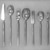 Erik Herløw (Danish, 1913-1991). <em>Iced Tea Spoon from Seven-Piece Flatware Setting, Obelisk Pattern</em>, 1954. Stainless steel, length: 8 in. Brooklyn Museum, Gift of Dolores R. Tannenbaum, 82.111.7. Creative Commons-BY (Photo: , 82.111.1-.7_bw.jpg)