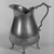  <em>Cream Pitcher</em>, ca. 1930. Pewter, 4 x 3 1/2 x 2 5/8 in. (10.1 x 8.0 x 6.7 cm). Brooklyn Museum, Gift of Fred Tannery, 82.112.13. Creative Commons-BY (Photo: Brooklyn Museum, 82.112.13_bw.jpg)