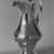 Shreve & Company (founded 1852). <em>Ewer</em>, ca.1905. Silver, height: 9 1/4 x 5 in. (23.5 x 12.7 cm); diameter of base: 3 5/16 in. (8.4 cm). Brooklyn Museum, H. Randolph Lever Fund, 82.167. Creative Commons-BY (Photo: Brooklyn Museum, 82.167_view2_bw.jpg)