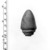  <em>Model Shell</em>, ca. 1836–1700 B.C.E. Faience, 1 3/16 x 1 7/8 in. (3 x 4.7 cm). Brooklyn Museum, Gift of Peter Sharrer, 82.170.3. Creative Commons-BY (Photo: Brooklyn Museum, 82.170.3_NegA_print_bw_SL4.jpg)