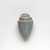  <em>Model Shell</em>, ca. 1836-1700 B.C.E. Faience, 1 3/16 x 1 7/8 in. (3 x 4.7 cm). Brooklyn Museum, Gift of Peter Sharrer, 82.170.3. Creative Commons-BY (Photo: , 82.170.3_PS9.jpg)