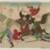 Utagawa Kokunimasa (Japanese, 1874-1944). <em>With the Permission of the Ministry of Home Affairs: Japanese Victory at the Battle of Asan (Naimushō kenetsu kyoka: Gazan fukin Wahei daishōri no zu)</em>, 1894. Color woodblock print, 14 1/4 x 9 7/8 in. (36.2 x 25.1 cm). Brooklyn Museum, Gift of Dr. Jack Hentel, 82.179.13 (Photo: Brooklyn Museum, 82.179.13_PS2.jpg)