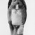  <em>Tanuki (Badger)</em>, ca. 1950. Stoneware, Shigaraki ware, Image: 22 1/2 x 10 in. (57.2 x 25.4 cm). Brooklyn Museum, Gift of John M. Lyden, 82.184.11. Creative Commons-BY (Photo: Brooklyn Museum, 82.184.11_bw_SL3.jpg)
