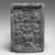  <em>Votive Plaque</em>, 8th century. Terracotta, 5 1/8 x 3 11/16 x 3/4 in. (13 x 9.3 x 2 cm). Brooklyn Museum, Gift of Georgia and Michael de Havenon, 82.233.5. Creative Commons-BY (Photo: Brooklyn Museum, 82.233.5_bw.jpg)