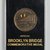 Unknown. <em>Brooklyn Bridge Centennial Medal</em>, 1983. Metal, cloth, cardboard, plexiglass, Case: 3 3/4 x 2 3/4 in. (9.5 x 7 cm). Brooklyn Museum, Ella C. Woodward Memorial Fund, 83.126.4. Creative Commons-BY (Photo: Brooklyn Museum, 83.126.4_front_PS2.jpg)