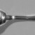 Tiffany & Company (American, founded 1853). <em>Teaspoon</em>, ca 1909. Silver, 5 3/4 in. (14.6 cm). Brooklyn Museum, Gift of Mrs. Clermont l. Barnwell, 83.24.1. Creative Commons-BY (Photo: Brooklyn Museum, 83.24.1_detail_bw.jpg)