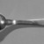 Tiffany & Company (American, founded 1853). <em>Teaspoon</em>, ca. 1908. Silver, 5 3/4 in. (14.6 cm). Brooklyn Museum, Gift of Mrs. Clermont l. Barnwell, 83.24.2. Creative Commons-BY (Photo: Brooklyn Museum, 83.24.2_mark_bw.jpg)