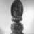  <em>Ichiji Kinrin (Ekakshara Ushnishachakra), the Cosmic Buddha of the Golden Wheel</em>, 18th century. Wood, gilding, 24 7/16 x 7 7/8 in. (62 x 20 cm). Brooklyn Museum, Gift of Dr. Ralph C. Marcove, 83.243.1. Creative Commons-BY (Photo: Brooklyn Museum, 83.243.1_bw.jpg)