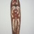 Era River. <em>Spirit Board (Gope)</em>, early 20th century. Wood, natural pigments (red, white, and black), 33 1/16 in. (84 cm). Brooklyn Museum, Gift of Marcia and John Friede and Mrs. Melville W. Hall, 83.246.4. Creative Commons-BY (Photo: Brooklyn Museum, 83.246.4.jpg)