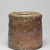  <em>Shigaraki Ware Mizusashi (Tea Ceremony Fresh Water Jar)</em>, ca. 1620. Buff stoneware with ash glaze, lacquer lid; Shigaraki ware, 6 x 6 1/2 in. (15.2 x 16.5 cm). Brooklyn Museum, Gift of Dr. and Mrs. John P. Lyden, 84.196.18a-b (Photo: , 84.196.18a-b_view02_PS9.jpg)