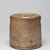  <em>Shigaraki Ware Mizusashi (Tea Ceremony Fresh Water Jar)</em>, ca. 1620. Buff stoneware with ash glaze, lacquer lid; Shigaraki ware, 6 x 6 1/2 in. (15.2 x 16.5 cm). Brooklyn Museum, Gift of Dr. and Mrs. John P. Lyden, 84.196.18a-b (Photo: , 84.196.18a-b_view03_PS9.jpg)