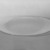 Wilhelm Wagenfeld (1900-1990). <em>Cake Plate</em>, 1930-1934. Clear heat-resistant glass, 9/16 x 7 7/8 in. (1.4 x 20 cm). Brooklyn Museum, Gift of Barry Friedman, 84.64.14. Creative Commons-BY (Photo: Brooklyn Museum, 84.64.14_bw.jpg)