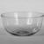 Wilhelm Wagenfeld (1900-1990). <em>Sugar Bowl</em>, 1930-1934. Clear heat-resistant glass, 1 3/4 x 3 7/8 in. (4.4 x 9.8 cm). Brooklyn Museum, Gift of Barry Friedman, 84.64.3. Creative Commons-BY (Photo: Brooklyn Museum, 84.64.3_bw.jpg)