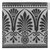International Tile Company. <em>Tile</em>, ca. 1882. Earthenware, 1/2 x 6 x 6 in. (1.3 x 15.2 x 15.2 cm). Brooklyn Museum, Gift of Florence I. Barnes, 85.106.1. Creative Commons-BY (Photo: Brooklyn Museum, 85.106.1_bw.jpg)