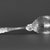 George W. Shiebler & Co. (1876-1915). <em>Spoon, "Medallion" Pattern</em>, ca. 1885. Silver, 10 1/2 in., 6.7 lb. (26.7 cm, 3kg). Brooklyn Museum, H. Randolph Lever Fund, 85.111. Creative Commons-BY (Photo: Brooklyn Museum, 85.111_view1_bw.jpg)