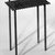 David Zelman. <em>Interlocking Occasional Table</em>, 1985. Steel, 25 1/2 x 19 1/4 x 12 in. (64.8 x 48.9 x 30.5 cm). Brooklyn Museum, Gift of Norma Duell, 85.152.2. Creative Commons-BY (Photo: Brooklyn Museum, 85.152.2_bw_IMLS.jpg)