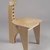 Leo Blackman (American, born 1956). <em>"Blongo" Side Chair</em>, ca. 1984. Birch plywood, 27 1/8 x 15 x 17 1/2 in. (68.9 x 38.1 x 44.5 cm). Brooklyn Museum, H. Randolph Lever Fund, 85.161. Creative Commons-BY (Photo: Brooklyn Museum, 85.161.jpg)