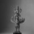  <em>Garudasana Vishnu</em>, late 11th - early 12th century. Gilt Bronze, 7 13/16 x 3 9/16 x 1 3/4 in. (19.9 x 9.1 x 4.5 cm). Brooklyn Museum, Gift of Mr. and Mrs. Robert L. Poster, 85.220.4. Creative Commons-BY (Photo: Brooklyn Museum, 85.220.4_bw.jpg)