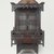  <em>Funerary Sedan Chair</em>, 19th century. Wood, metal, paper, 34 1/2 x 20 1/2 x 25 1/4 in.  (87.6 x 52.1 x 64.1 cm). Brooklyn Museum, Designated Purchase Fund, 85.224. Creative Commons-BY (Photo: Brooklyn Museum, 85.224_front_doors_closed_PS9.jpg)