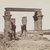 Antonio Beato (Italian and British, ca. 1825-ca.1903). <em>Kiosk at Qertasi (View from the south of the kiosk)</em>, late 19th century. Albumen silver photograph, image/sheet: 7 3/4 x 10 1/4 in. (19.7 x 26 cm). Brooklyn Museum, Gift of Matthew Dontzin, 85.305.11 (Photo: Brooklyn Museum, 85.305.11_PS4.jpg)