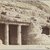Antonio Beato (Italian and British, ca. 1825-ca.1903). <em>Tombs at Beni Hasan (View of the façade of the tombs of Khnum-hotep [no. 3] and Beni Hasan [no. 4])</em>, late 19th century. Albumen silver print Brooklyn Museum, Gift of Matthew Dontzin, 85.305.6 (Photo: Brooklyn Museum, 85.305.6_PS4.jpg)