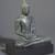  <em>Seated Buddha</em>, 7th-8th century. Bronze, 4 3/4 x 4 3/8 x 2 3/4 in. (12.1 x 11.1 x 7 cm). Brooklyn Museum, Gift of Georgia and Michael de Havenon, 86.183.5. Creative Commons-BY (Photo: Brooklyn Museum, 86.135.5_threequarter_PS4.jpg)