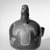 Nazca. <em>Effigy Vessel</em>, 20th century. Ceramic, polychrome slip, 7 1/4 x 6 1/4 x 5 5/8in. (18.4 x 15.9 x 14.3cm). Brooklyn Museum, Gift of the Ernest Erickson Foundation, Inc., 86.224.12. Creative Commons-BY (Photo: Brooklyn Museum, 86.224.12_back_bw.jpg)