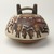 Nasca. <em>Double-Spout Vessel</em>, 325-440. Ceramic, pigments, 6 x 7 x 7 in. (15.2 x 17.8 x 17.8 cm). Brooklyn Museum, Gift of the Ernest Erickson Foundation, Inc., 86.224.15. Creative Commons-BY (Photo: Brooklyn Museum, 86.224.15_side1_PS9.jpg)