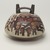Nasca. <em>Double-Spout Vessel</em>, 325-440. Ceramic, pigments, 6 x 7 x 7 in. (15.2 x 17.8 x 17.8 cm). Brooklyn Museum, Gift of the Ernest Erickson Foundation, Inc., 86.224.15. Creative Commons-BY (Photo: Brooklyn Museum, 86.224.15_side2_PS9.jpg)