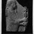  <em>Relief of the God Ptah</em>, 4th-3rd century B.C.E. Stucco, 5 1/4 x 3 5/8 x 7/8 in. (13.4 x 9.2 x 2.3 cm). Brooklyn Museum, Gift of the Ernest Erickson Foundation, Inc., 86.226.17. Creative Commons-BY (Photo: Brooklyn Museum, 86.226.17_bw_IMLS.jpg)