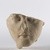  <em>Royal Head</em>, ca. 1352–1332 B.C.E. Limestone, pigment, 1 3/4 × 2 1/16 × 2 7/16 in. (4.5 × 5.2 × 6.2 cm). Brooklyn Museum, Gift of the Ernest Erickson Foundation, Inc., 86.226.20. Creative Commons-BY (Photo: Brooklyn Museum, 86.226.20_front_PS22.jpg)